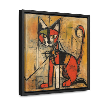 Cat 52, Gallery Canvas Wraps, Square Frame