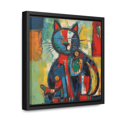 Cat 67, Gallery Canvas Wraps, Square Frame