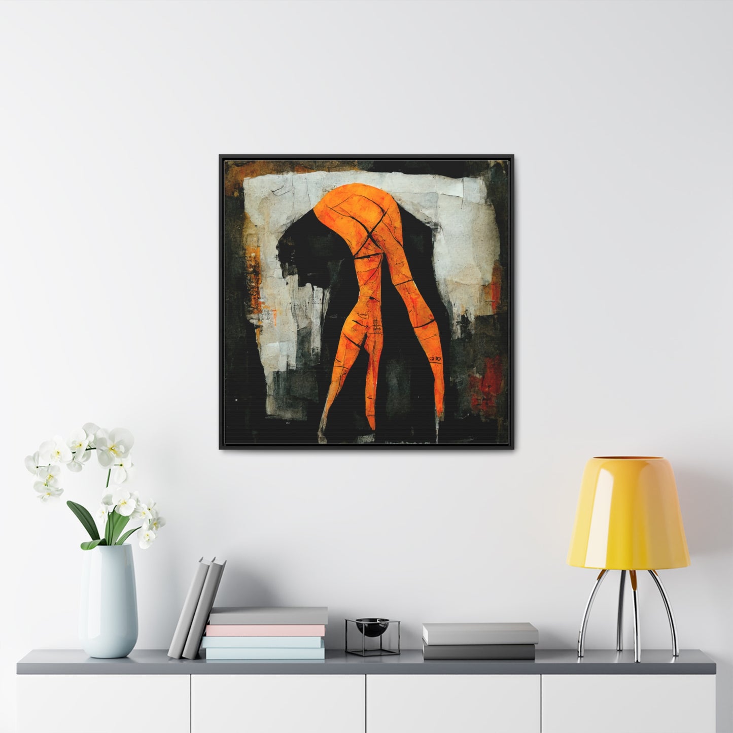 Feet and Drama 5, Valentinii, Gallery Canvas Wraps, Square Frame