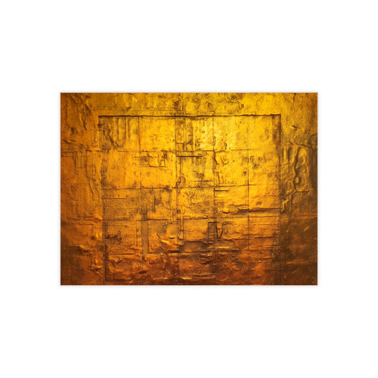 Gold 11, Ceramic Photo Tile