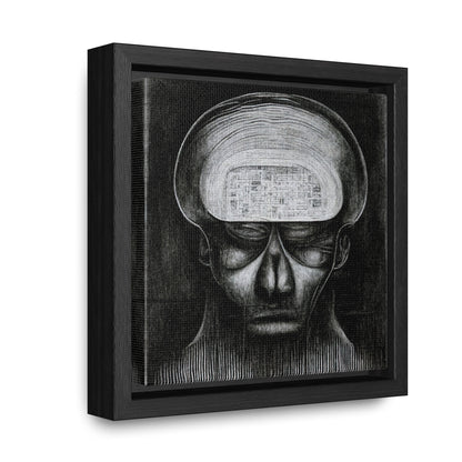 Brain 51, Valentinii, Gallery Canvas Wraps, Square Frame