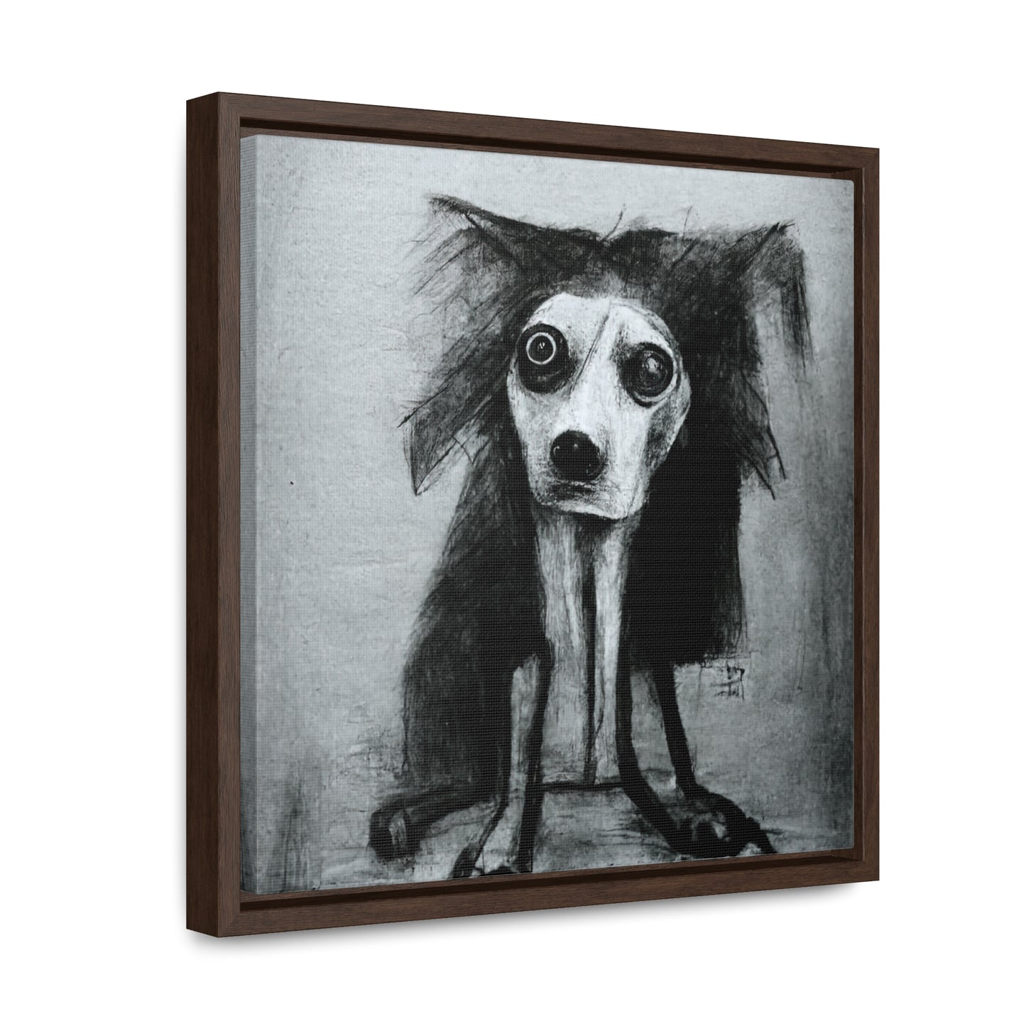 Dogs and Puppies 15, Valentinii, Gallery Canvas Wraps, Square Frame