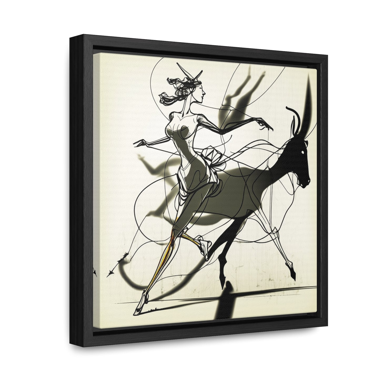 Naivia 11, Gallery Canvas Wraps, Square Frame