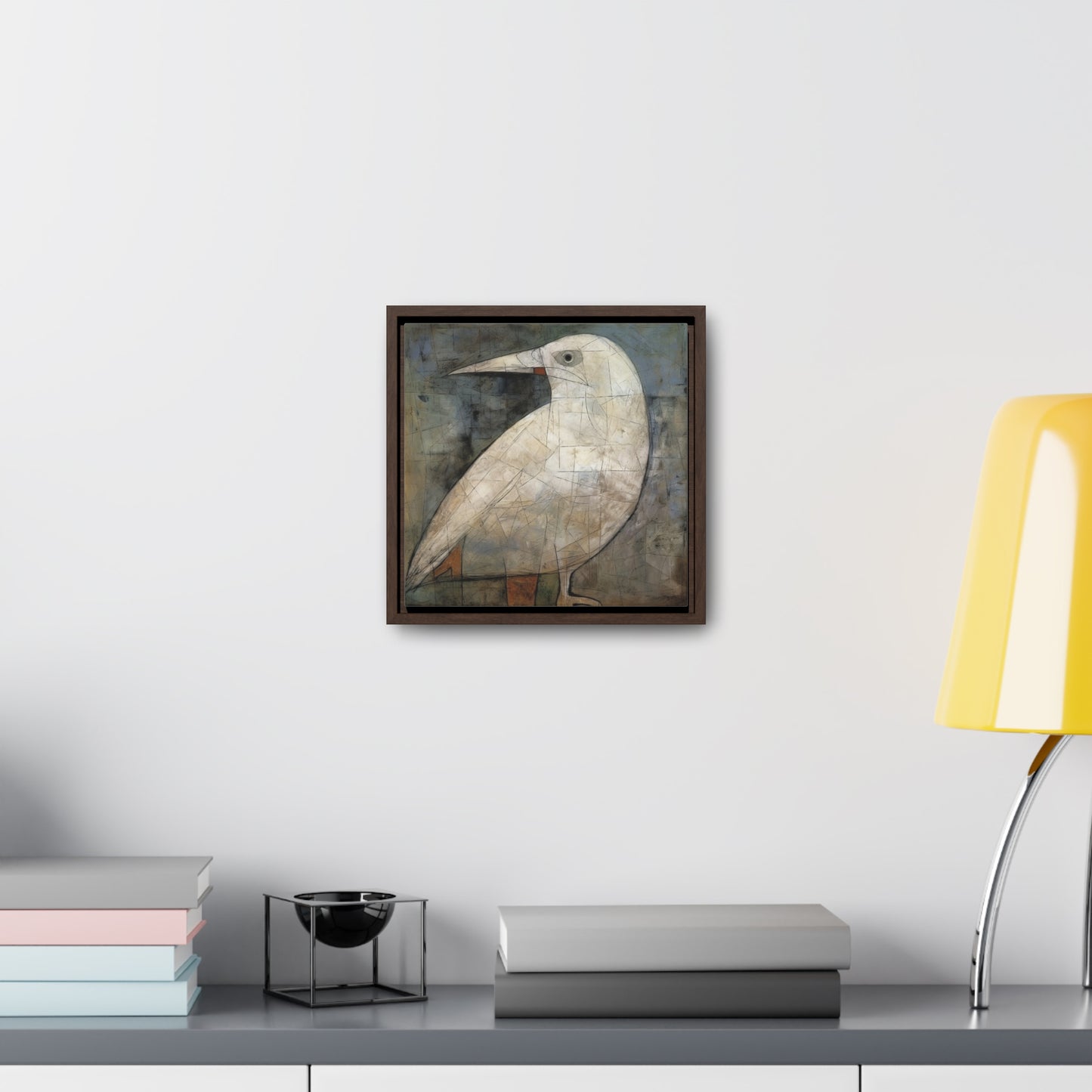 Bird 7, Gallery Canvas Wraps, Square Frame