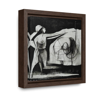 Domestic Memories 35, Valentinii, Gallery Canvas Wraps, Square Frame