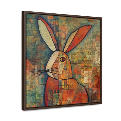 Rabbit 5, Gallery Canvas Wraps, Square Frame