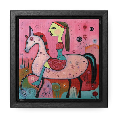 The Dreams of the Child 51, Gallery Canvas Wraps, Square Frame