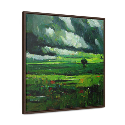 To the Rainy Land 6, Valentinii, Gallery Canvas Wraps, Square Frame