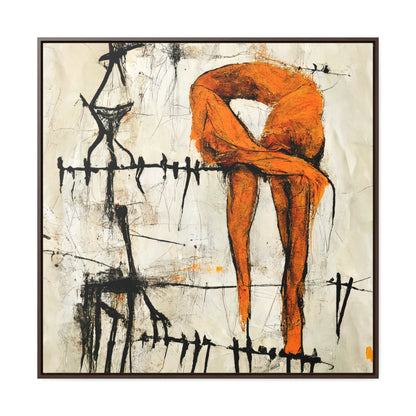 Feet and Drama 18, Valentinii, Gallery Canvas Wraps, Square Frame