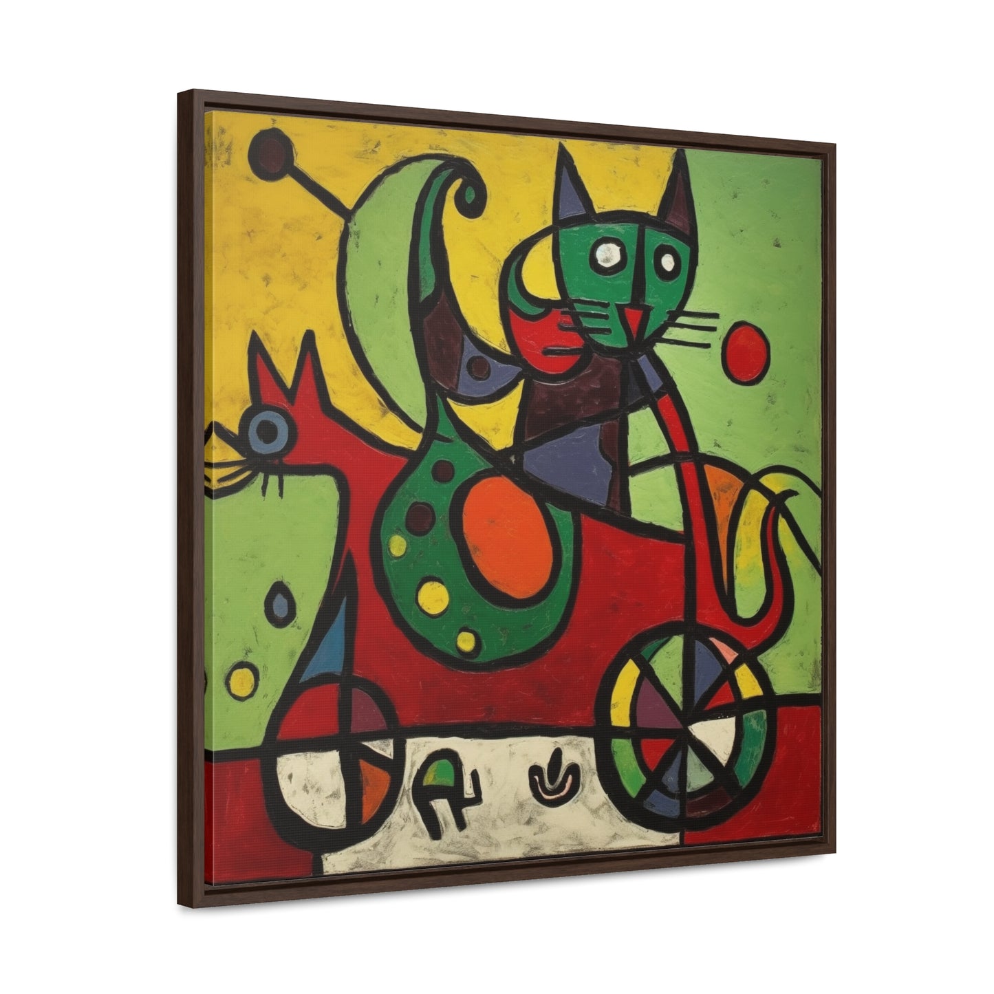 Cat 149, Gallery Canvas Wraps, Square Frame