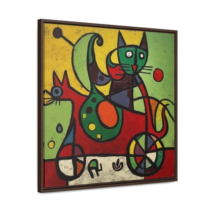 Cat 149, Gallery Canvas Wraps, Square Frame