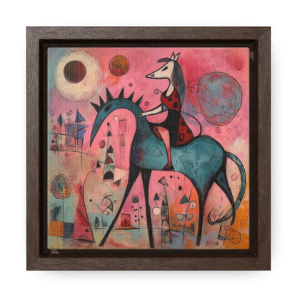 The Dreams of the Child 19, Gallery Canvas Wraps, Square Frame