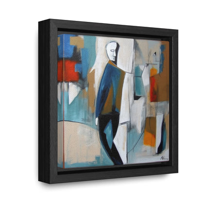 Sad Man 25, Valentinii, Gallery Canvas Wraps, Square Frame