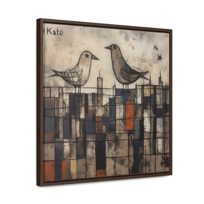 Bird 30, Gallery Canvas Wraps, Square Frame