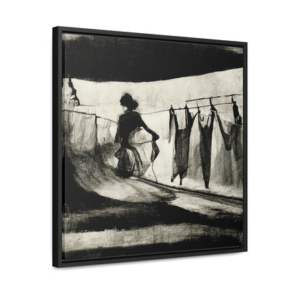 Domestic Memories 12, Valentinii, Gallery Canvas Wraps, Square Frame