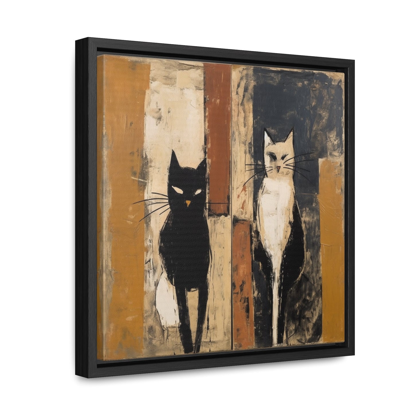 Cat 15, Gallery Canvas Wraps, Square Frame