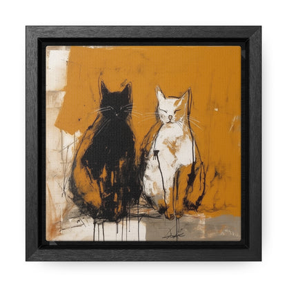 Cat 16, Gallery Canvas Wraps, Square Frame