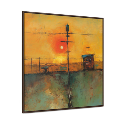 Land of the Sun 56, Valentinii, Gallery Canvas Wraps, Square Frame