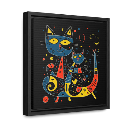 Cat 138, Gallery Canvas Wraps, Square Frame