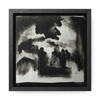 Palaeolithic Prayer 16, Valentinii, Gallery Canvas Wraps, Square Frame