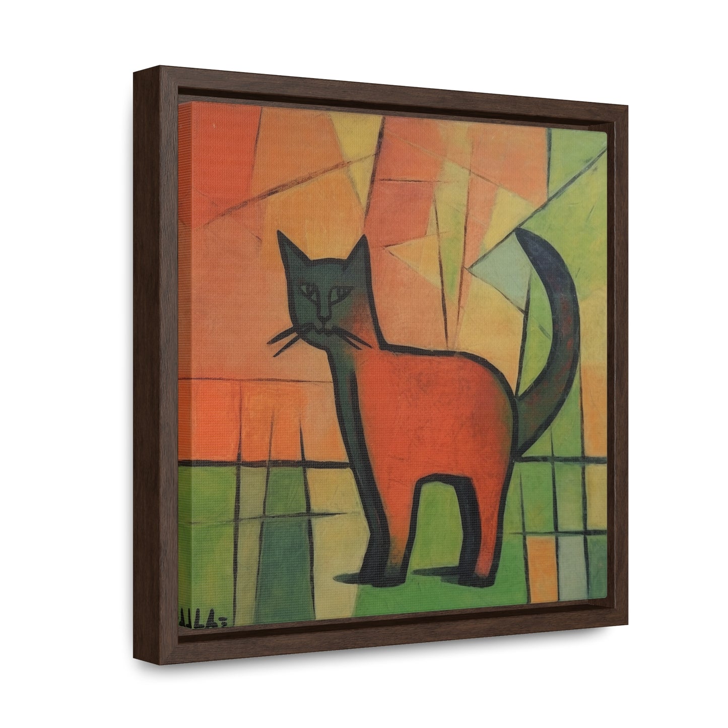 Cat 20, Gallery Canvas Wraps, Square Frame