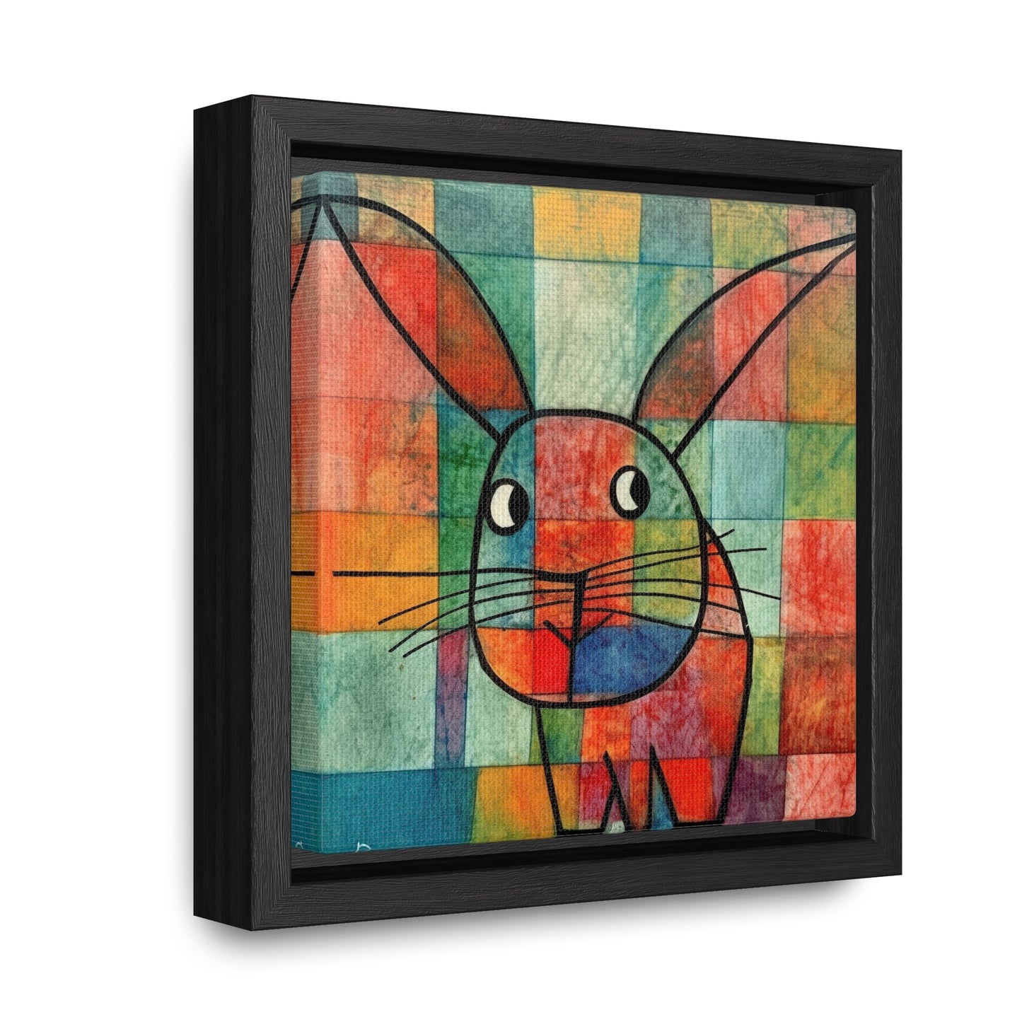 Rabbit 13, Gallery Canvas Wraps, Square Frame