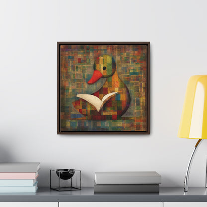 Duck 7, Gallery Canvas Wraps, Square Frame