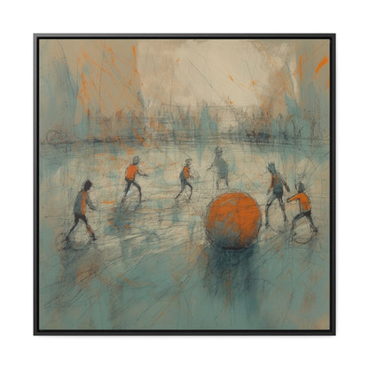 Childhood 43, Gallery Canvas Wraps, Square Frame