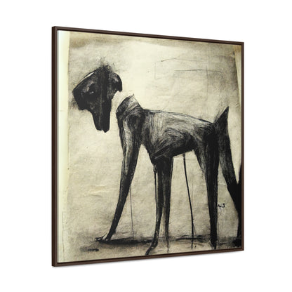 Dogs and Puppies 23, Valentinii, Gallery Canvas Wraps, Square Frame