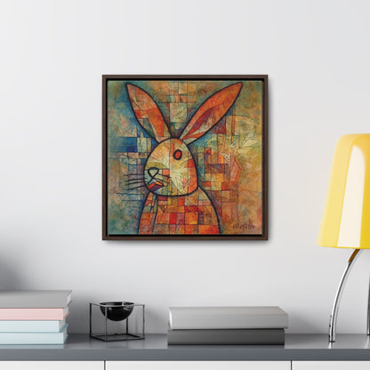 Rabbit 3, Gallery Canvas Wraps, Square Frame