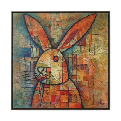 Rabbit 3, Gallery Canvas Wraps, Square Frame