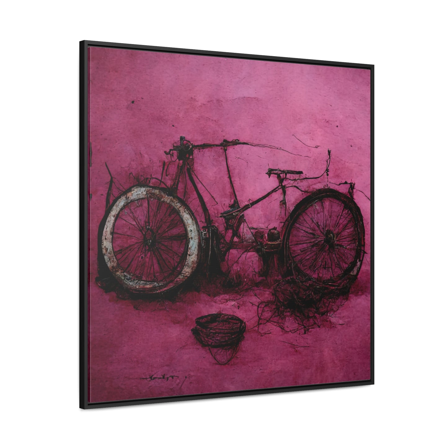 Bicycle 5, Valentinii, Gallery Canvas Wraps, Square Frame