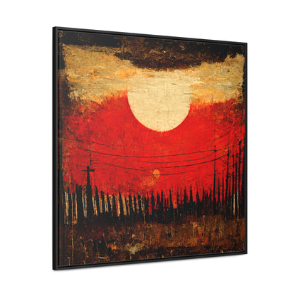 Land of the Sun 12, Valentinii, Gallery Canvas Wraps, Square Frame