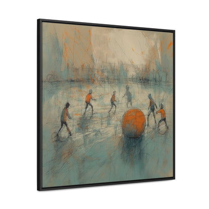 Childhood 43, Gallery Canvas Wraps, Square Frame