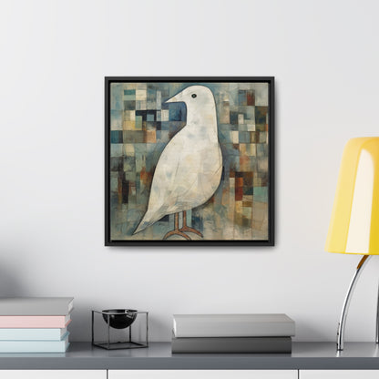 Bird, Gallery Canvas Wraps, Square Frame