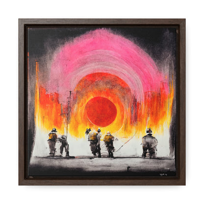 Land of the Sun 33, Valentinii, Gallery Canvas Wraps, Square Frame