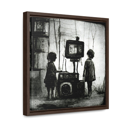 Childhood Wave, Valentinii, Gallery Canvas Wraps, Square Frame