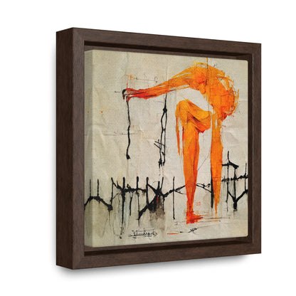 Feet and Drama 16, Valentinii, Gallery Canvas Wraps, Square Frame