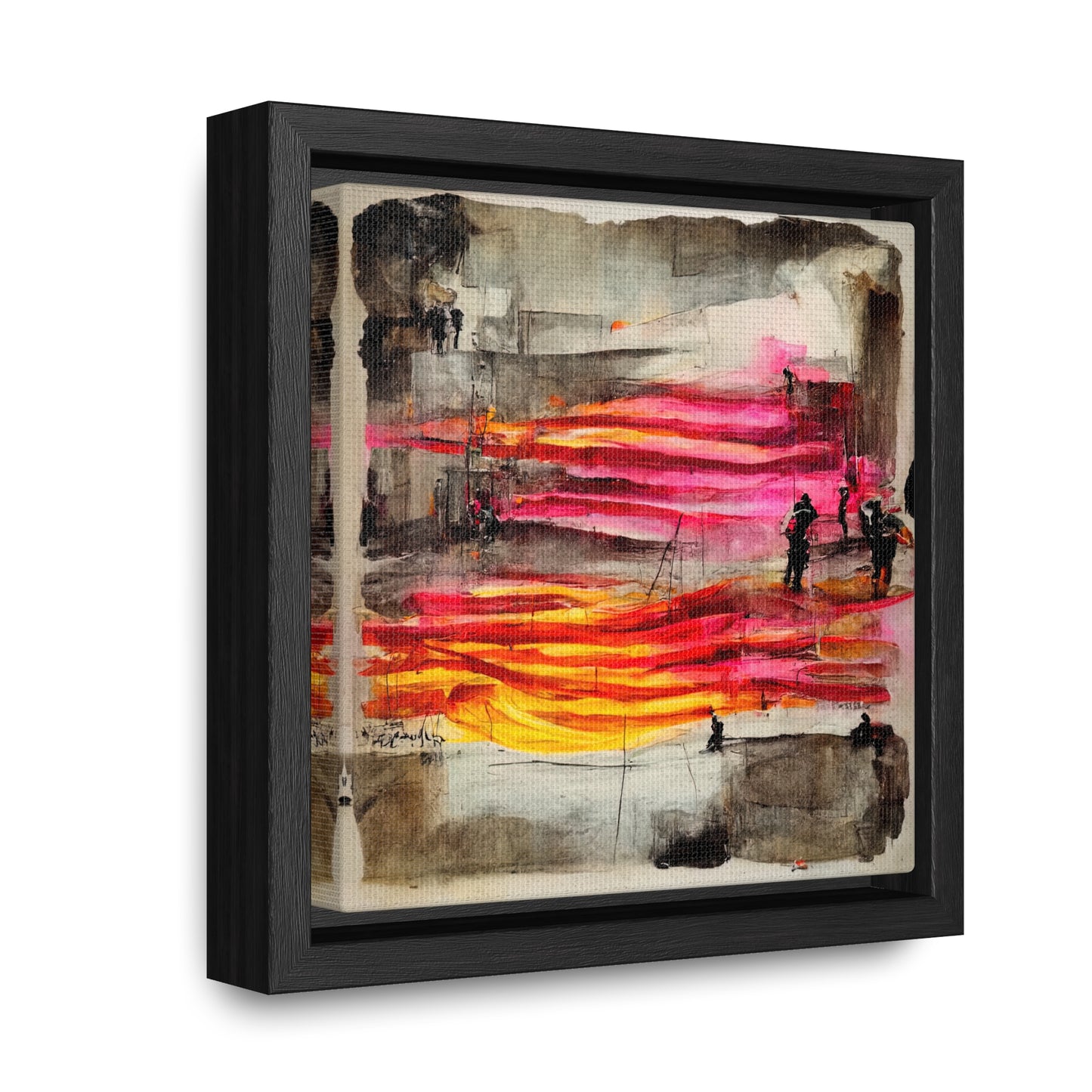 Land of the Sun 6, Valentinii, Gallery Canvas Wraps, Square Frame