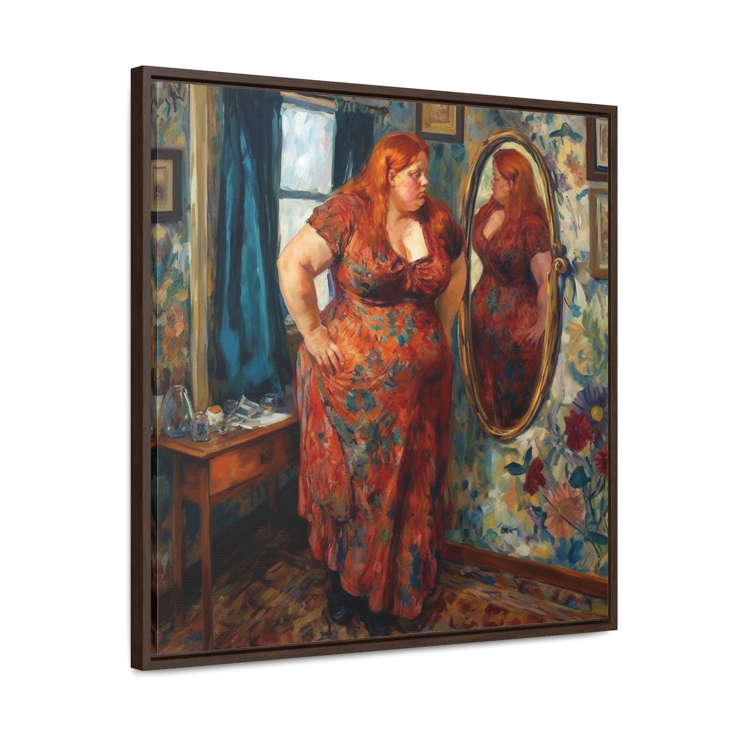 Baroque 26, Valentinii, Gallery Canvas Wraps, Square Frame