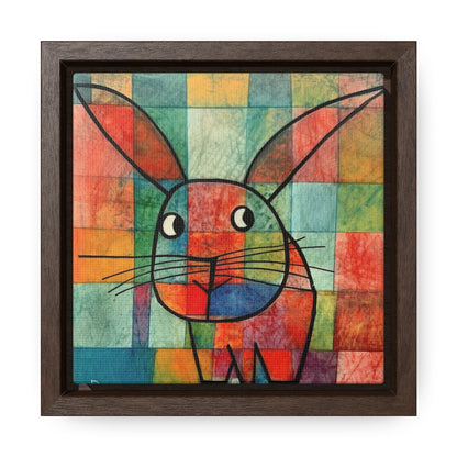 Rabbit 13, Gallery Canvas Wraps, Square Frame