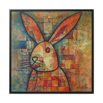 Rabbit 3, Gallery Canvas Wraps, Square Frame