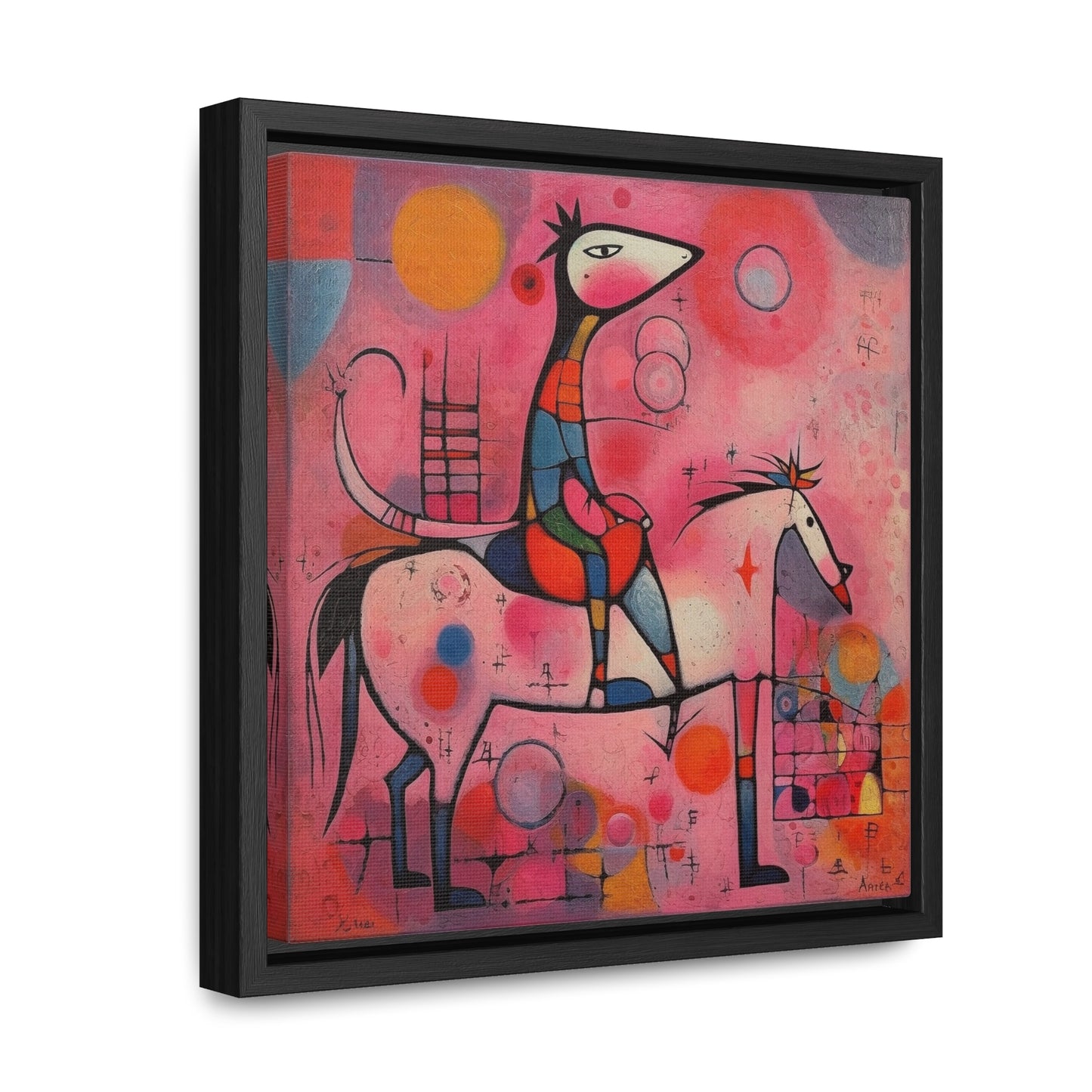 The Dreams of the Child 13, Gallery Canvas Wraps, Square Frame