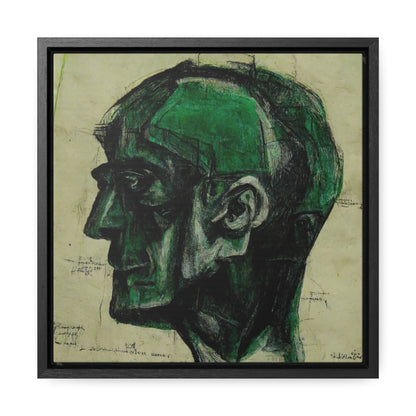 Heads, Valentinii, Gallery Canvas Wraps, Square Frame