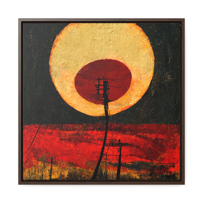 Land of the Sun 27, Valentinii, Gallery Canvas Wraps, Square Frame