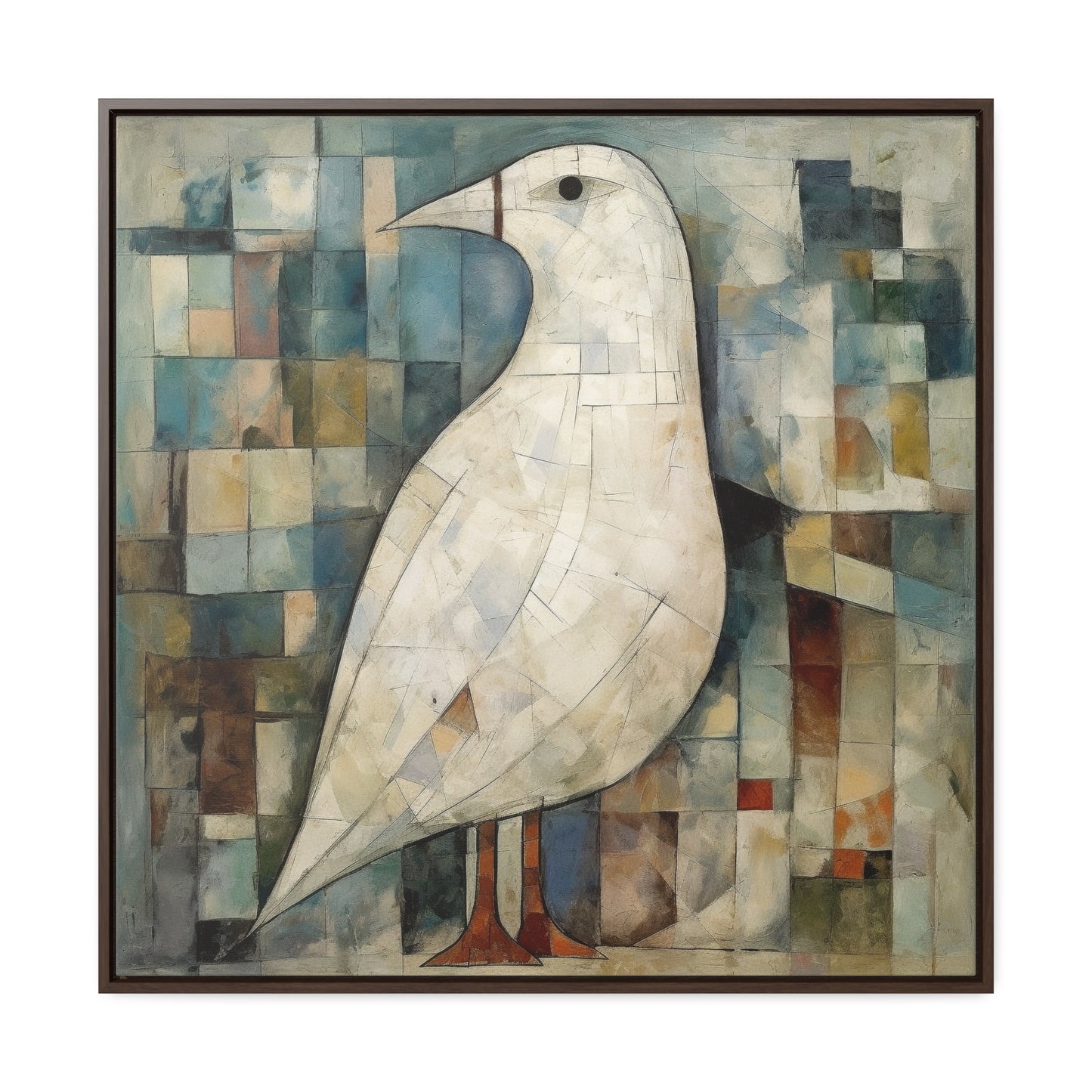 Bird 15, Gallery Canvas Wraps, Square Frame