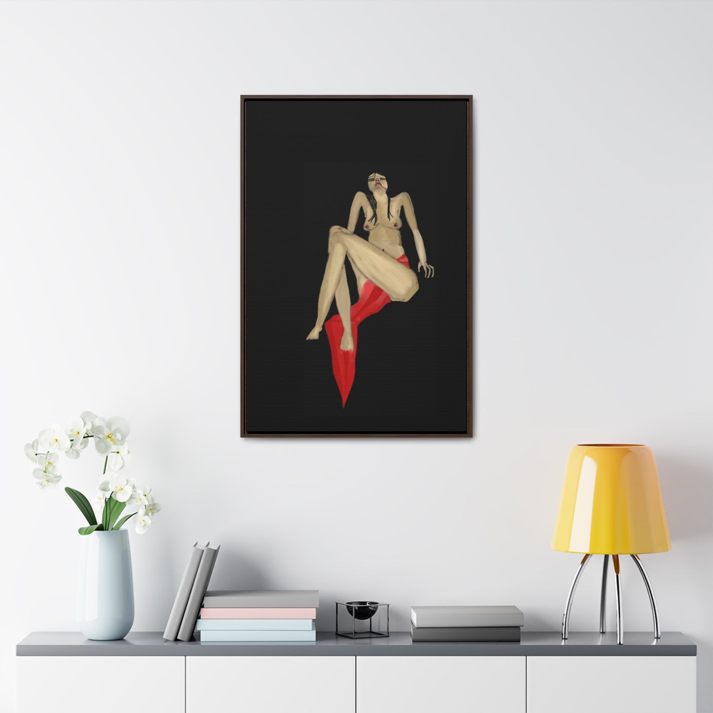 Ecstasy, Original Eduard Pavel, Gallery Canvas Wraps, Vertical Frame