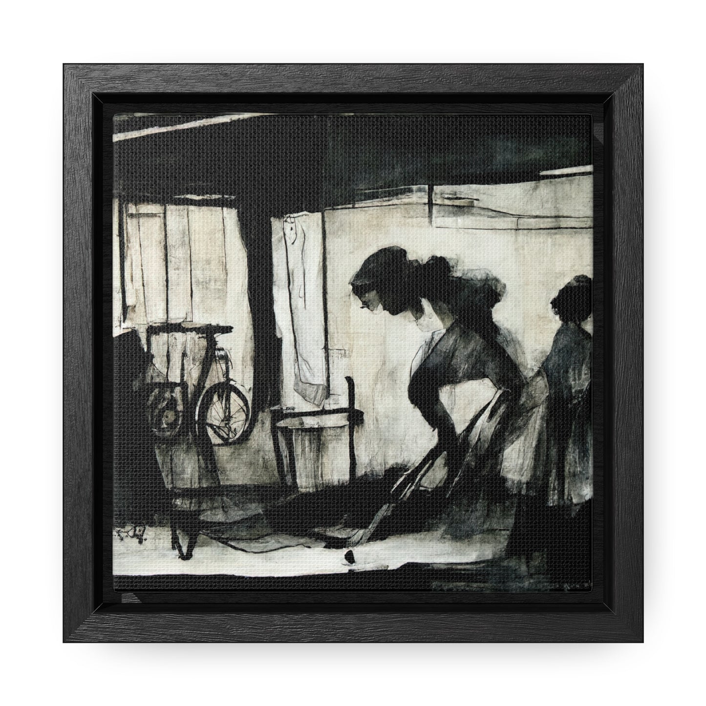 Domestic Memories 17, Valentinii, Gallery Canvas Wraps, Square Frame