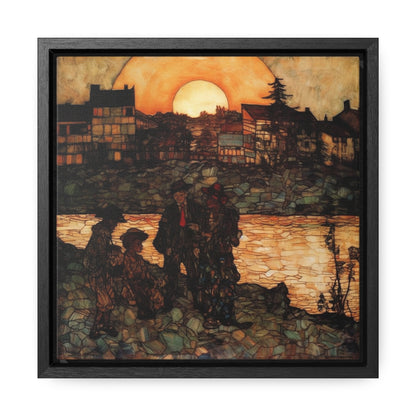 Land of the Sun 47, Valentinii, Gallery Canvas Wraps, Square Frame