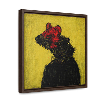 Urban Rat 4, Valentinii, Gallery Canvas Wraps, Square Frame